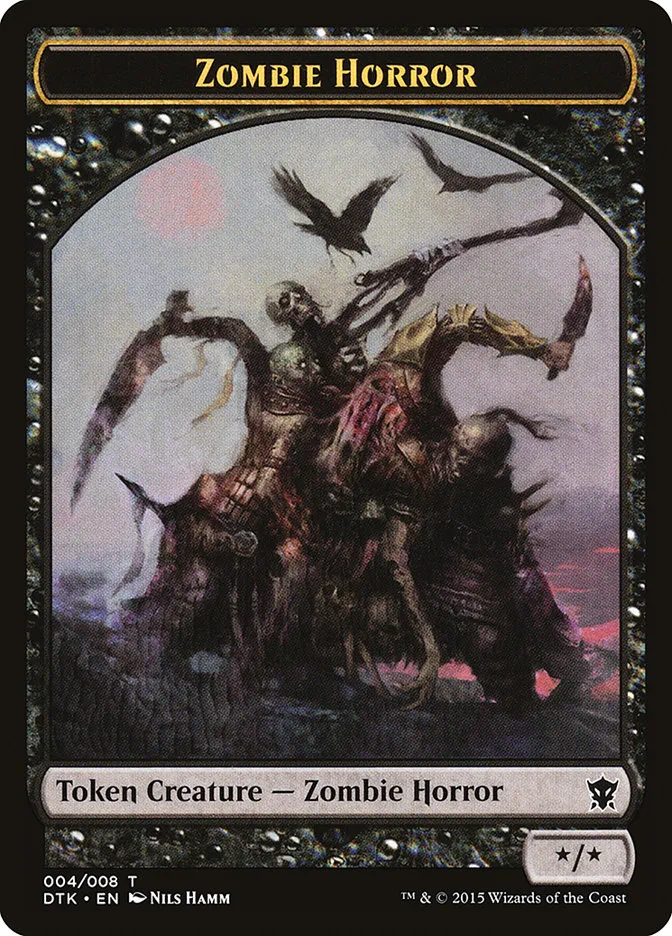 Zombie Horror Front Face