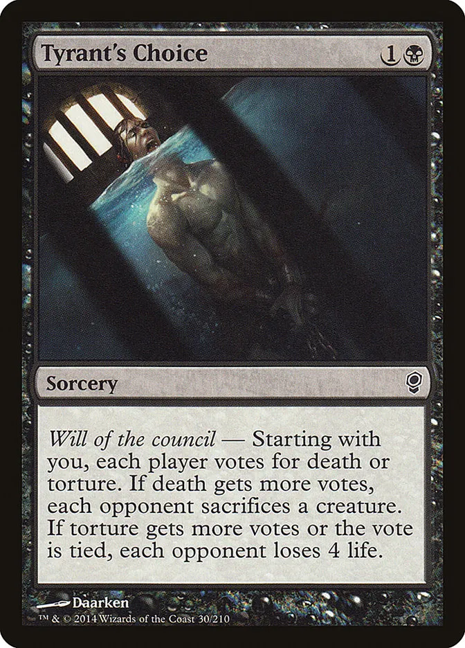 Tyrant's Choice Front Face