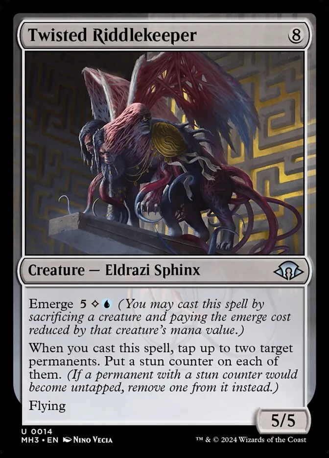Twisted Riddlekeeper Front Face