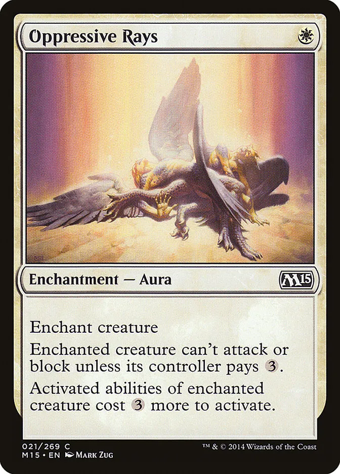 Oppressive Rays Front Face