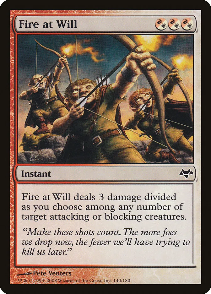 Fire at Will Front Face
