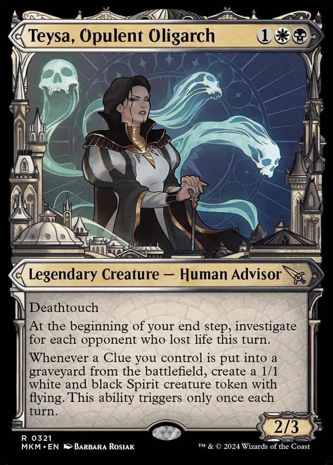 Teysa, Opulent Oligarch Front Face