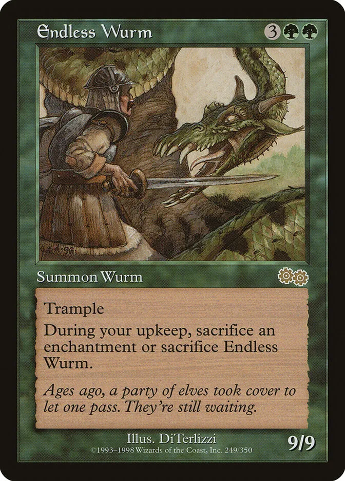 Endless Wurm Front Face