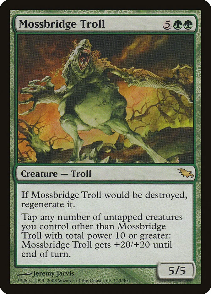 Mossbridge Troll Front Face
