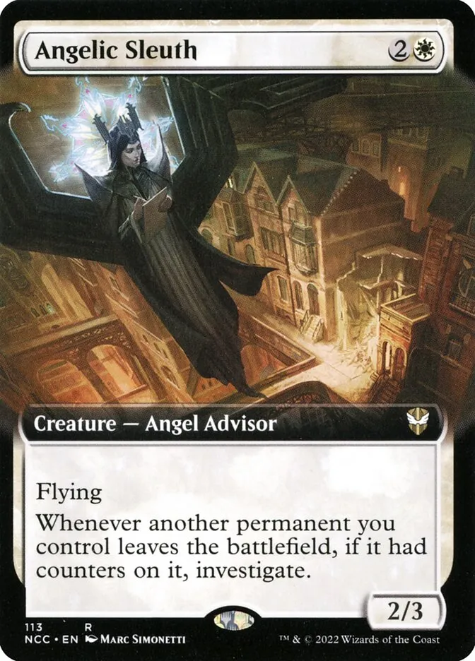 Angelic Sleuth Front Face