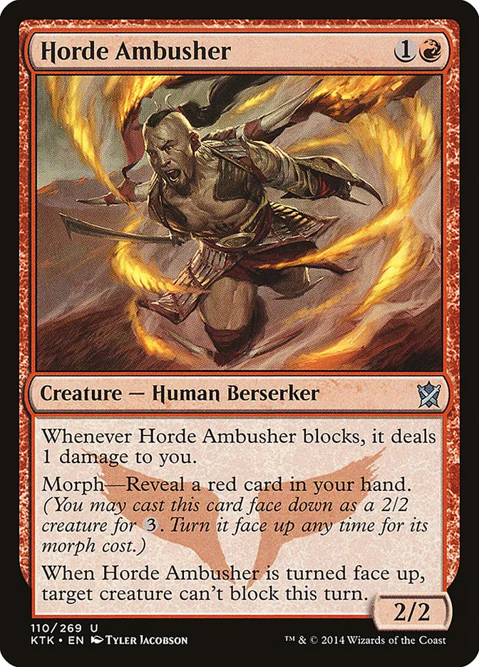 Horde Ambusher Front Face