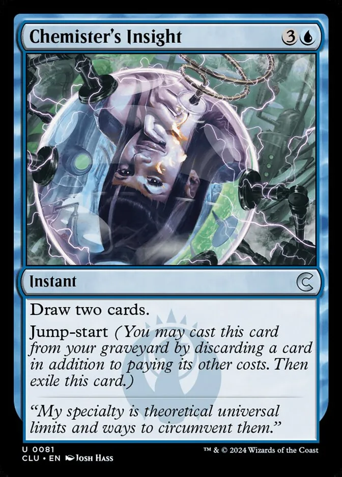 Chemister's Insight Front Face