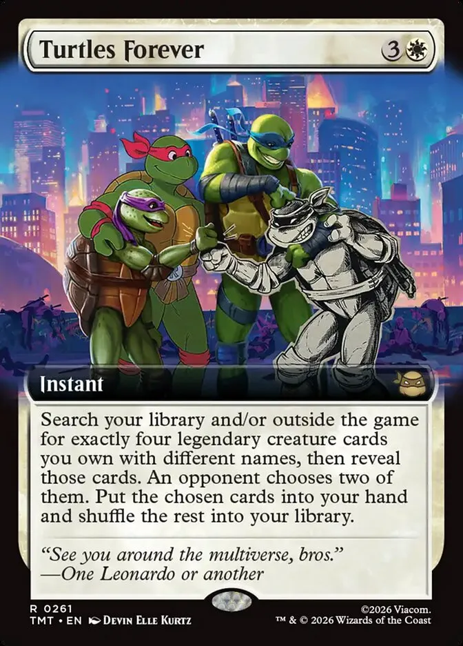 Turtles Forever Front Face