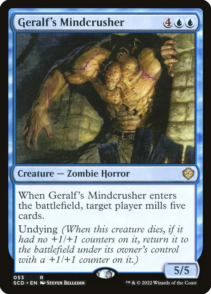 Geralf's Mindcrusher Front Face