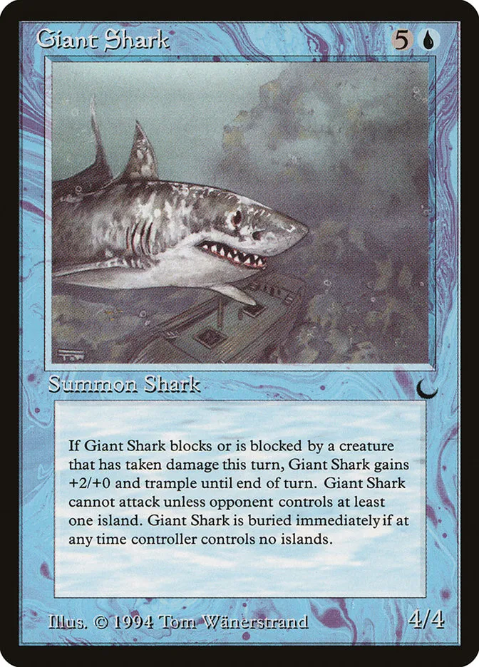 Giant Shark Front Face