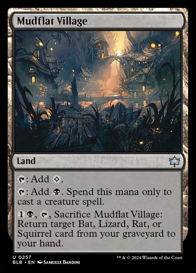 Mudflat Village Front Face