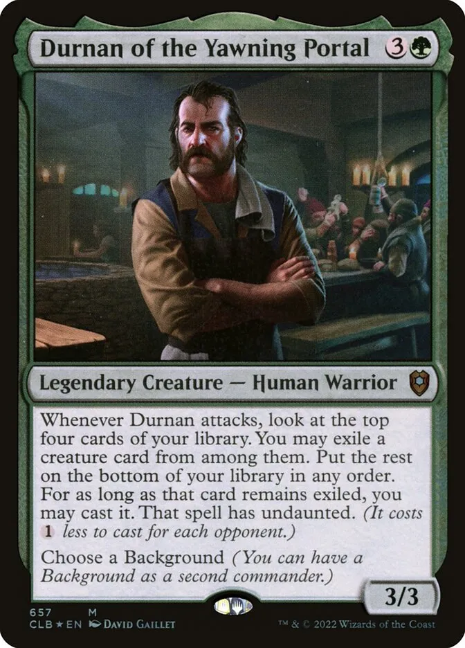 Durnan of the Yawning Portal Front Face