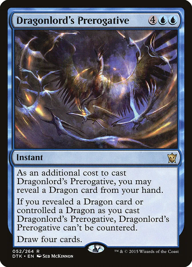 Dragonlord's Prerogative Front Face
