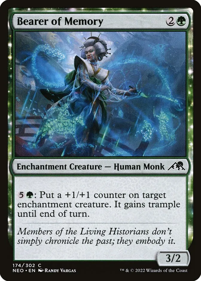 Bearer of Memory Front Face