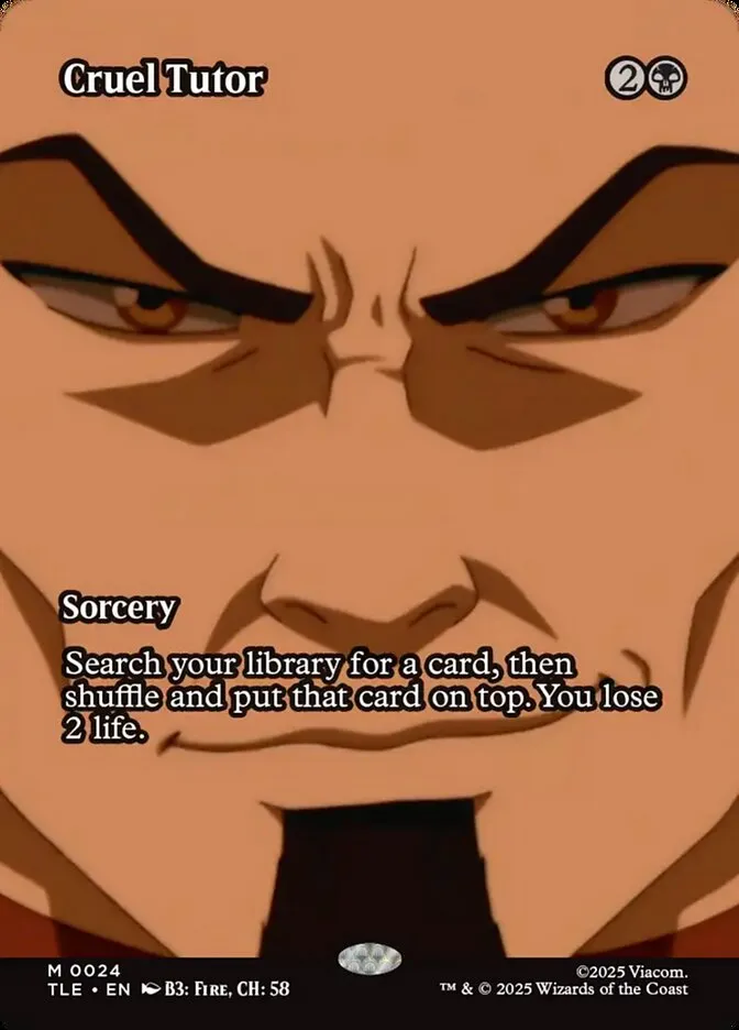 Cruel Tutor Front Face