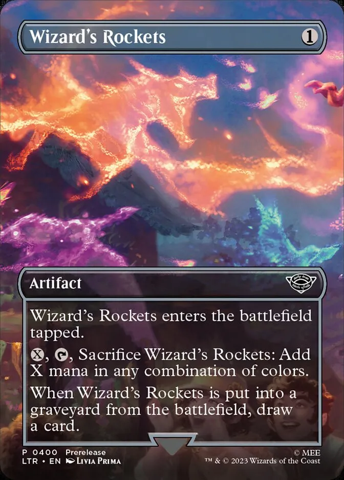 Wizard's Rockets Front Face