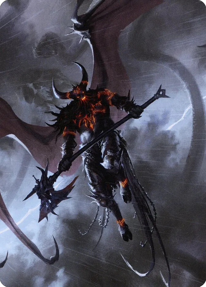 Burning-Rune Demon // Burning-Rune Demon Front Face