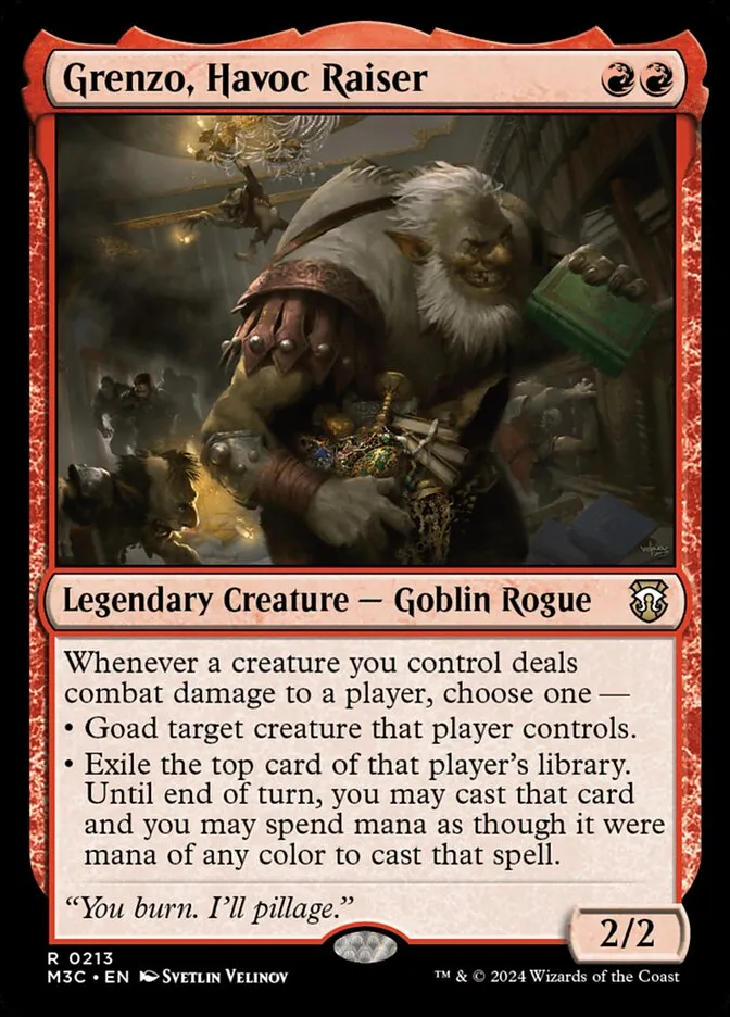 Grenzo, Havoc Raiser Front Face