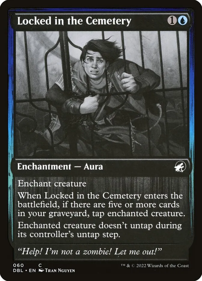 Locked in the Cemetery Front Face