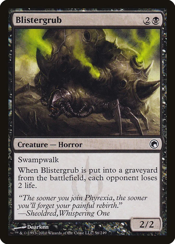 Blistergrub Front Face