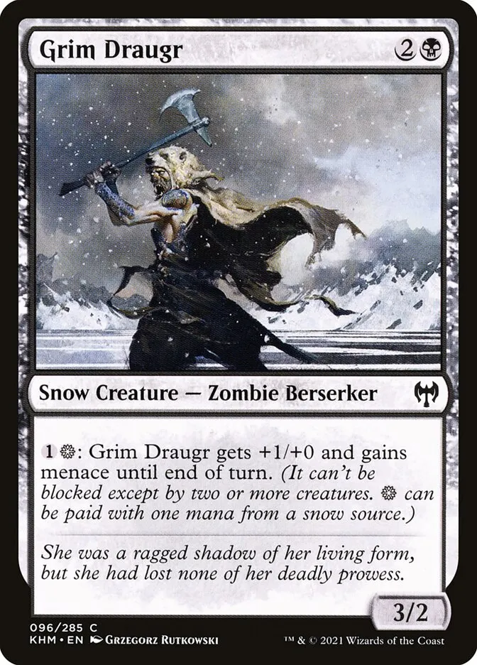 Grim Draugr Front Face