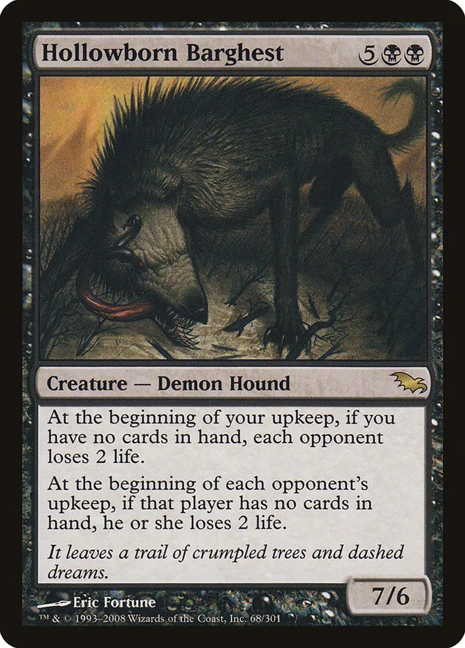 Hollowborn Barghest Front Face
