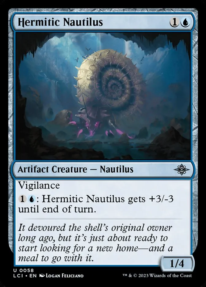 Hermitic Nautilus Front Face
