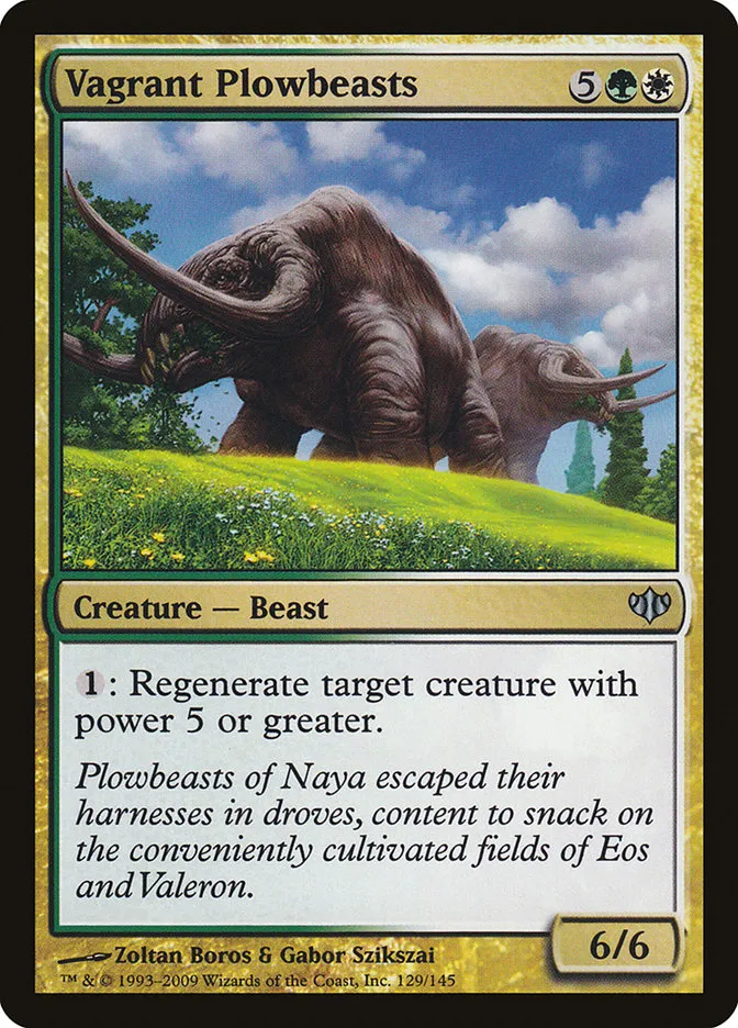 Vagrant Plowbeasts Front Face