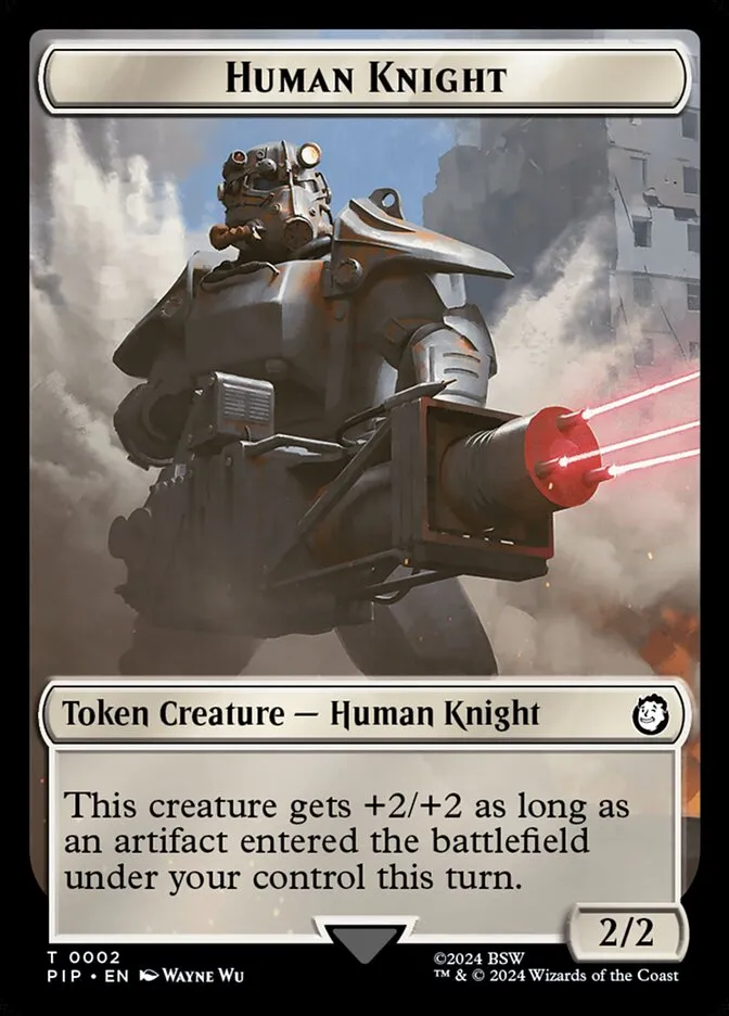 Human Knight Front Face