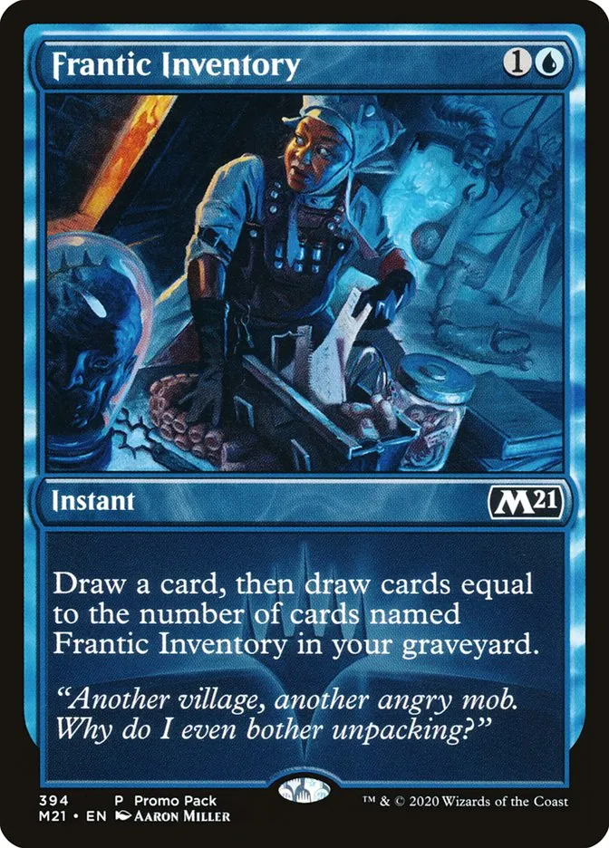Frantic Inventory Front Face