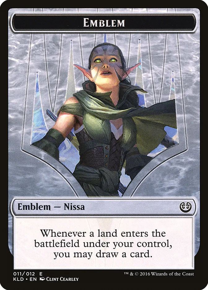 Nissa, Vital Force Emblem Front Face