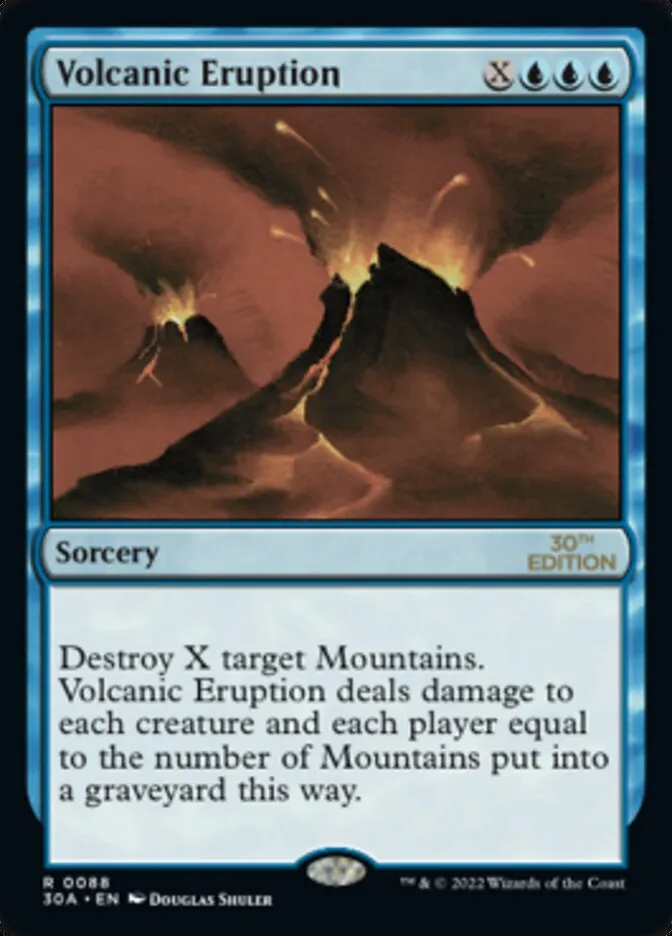 Volcanic Eruption Front Face