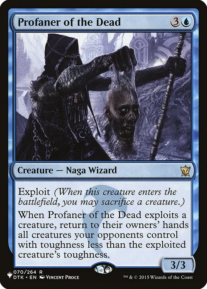 Profaner of the Dead Front Face