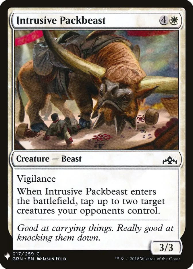 Intrusive Packbeast Front Face