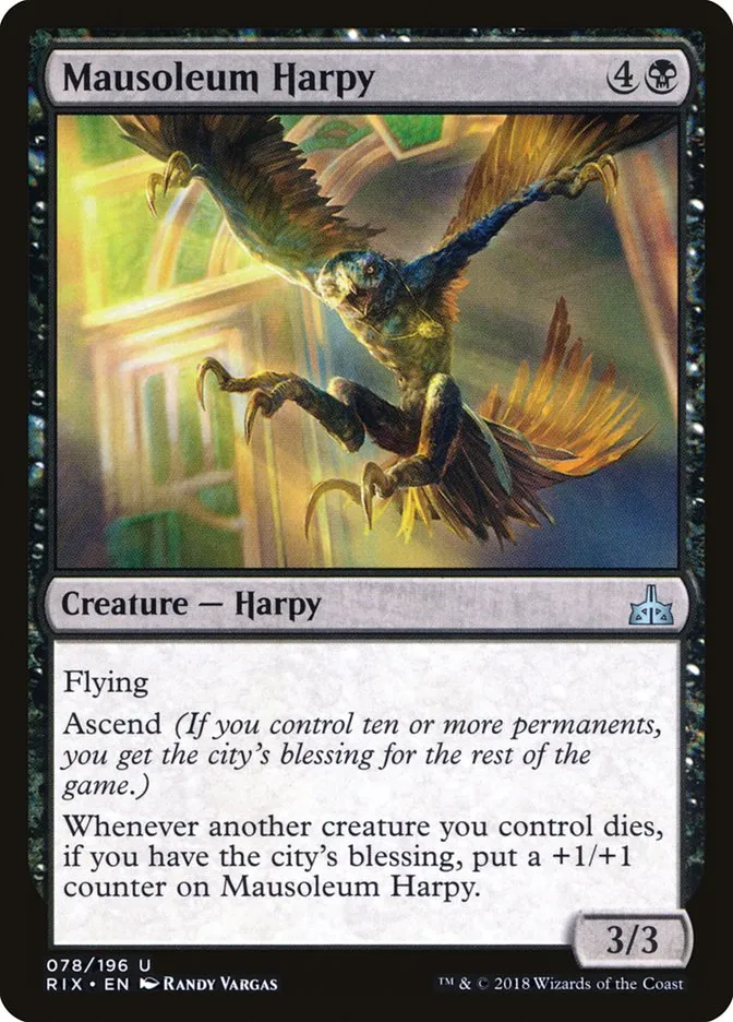 Mausoleum Harpy Front Face