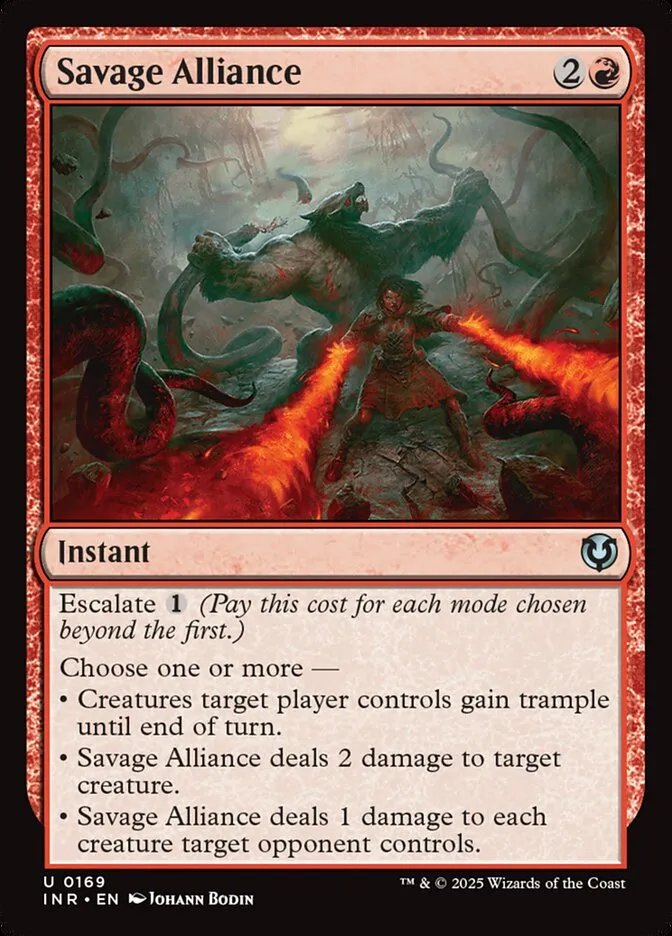 Savage Alliance Front Face