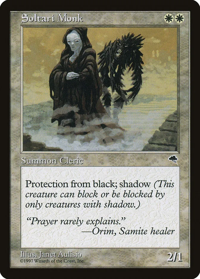 Soltari Monk Front Face