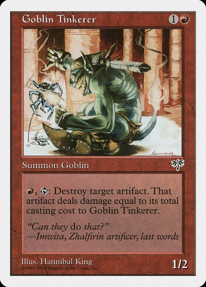 Goblin Tinkerer Front Face