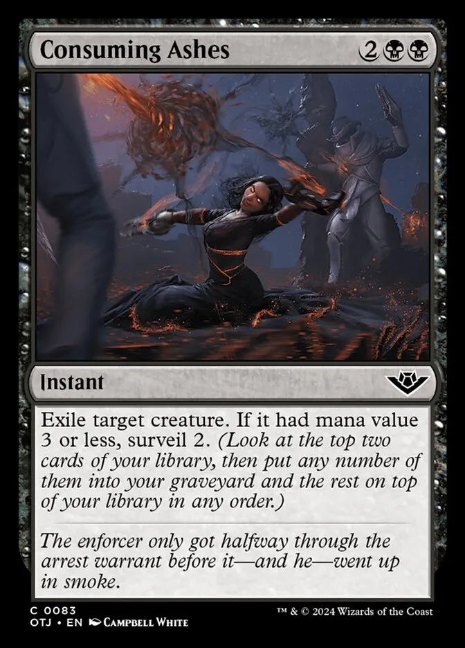 Consuming Ashes Front Face