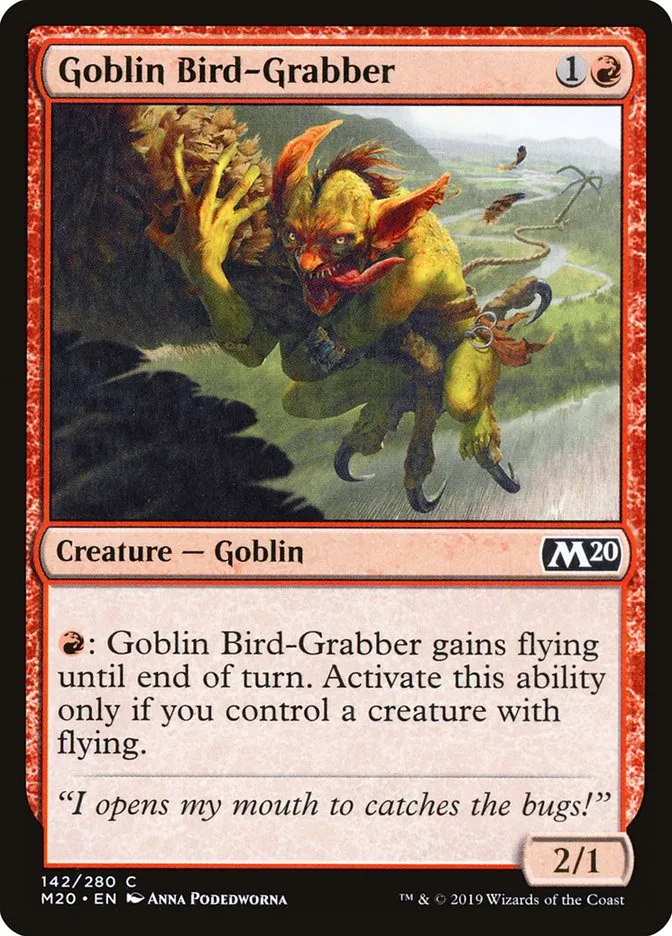 Goblin Bird-Grabber Front Face