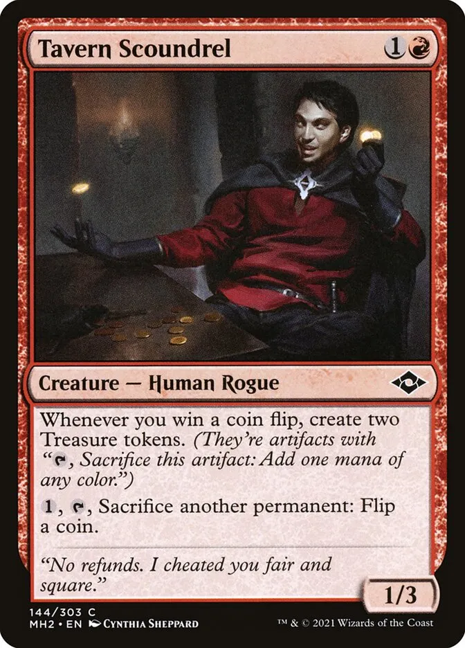 Tavern Scoundrel Front Face