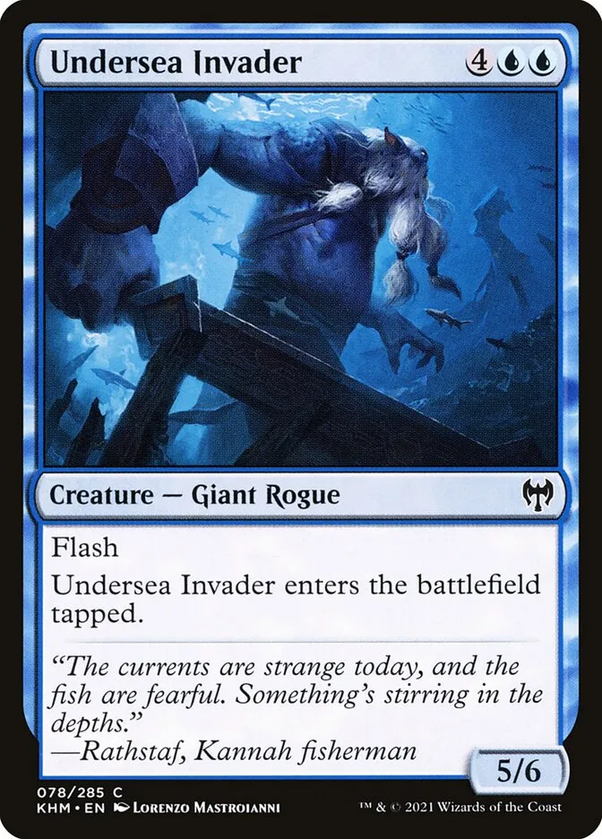 Undersea Invader Front Face
