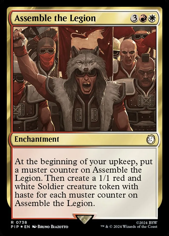 Assemble the Legion Front Face