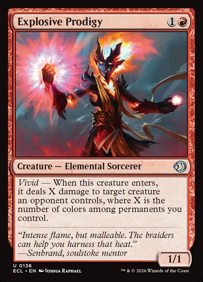 Explosive Prodigy Front Face