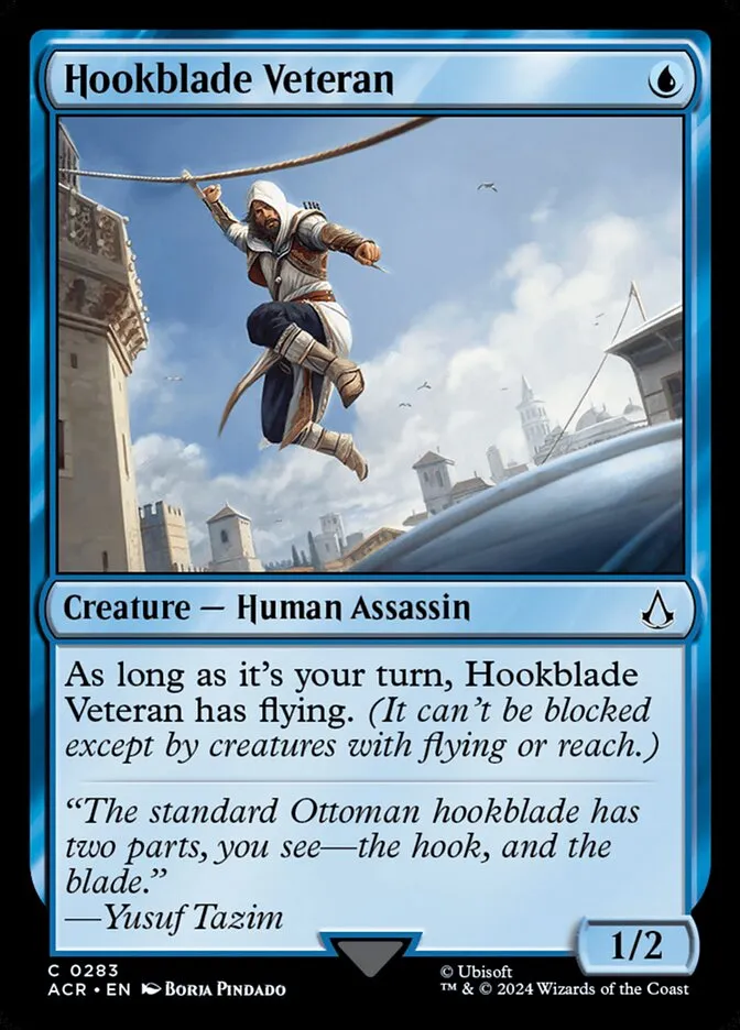 Hookblade Veteran Front Face