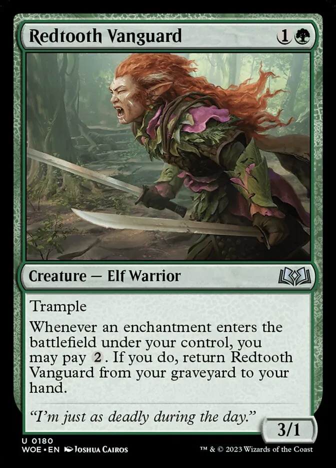 Redtooth Vanguard Front Face