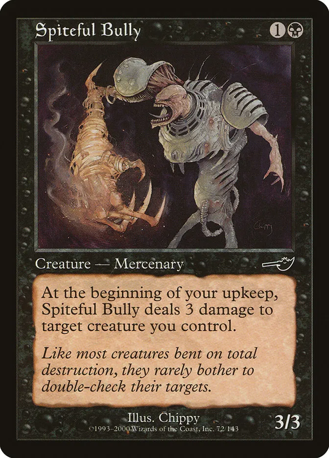 Spiteful Bully Front Face