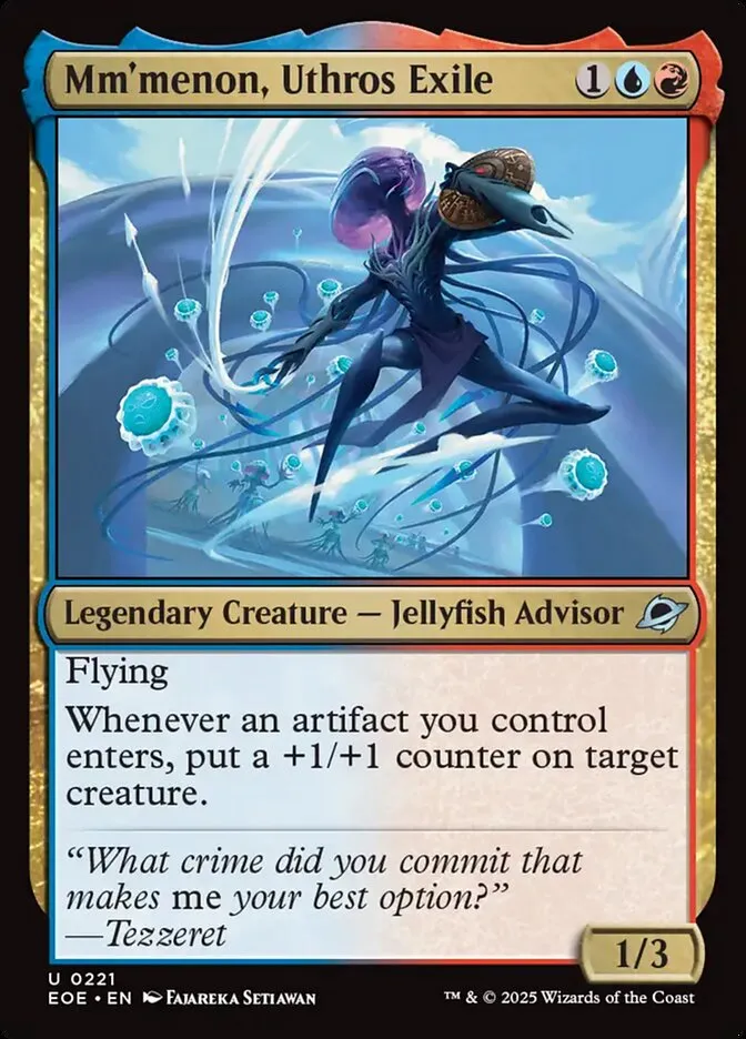 Mm'menon, Uthros Exile Front Face