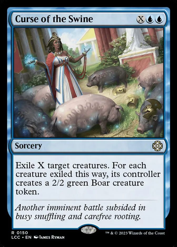 Curse of the Swine Front Face
