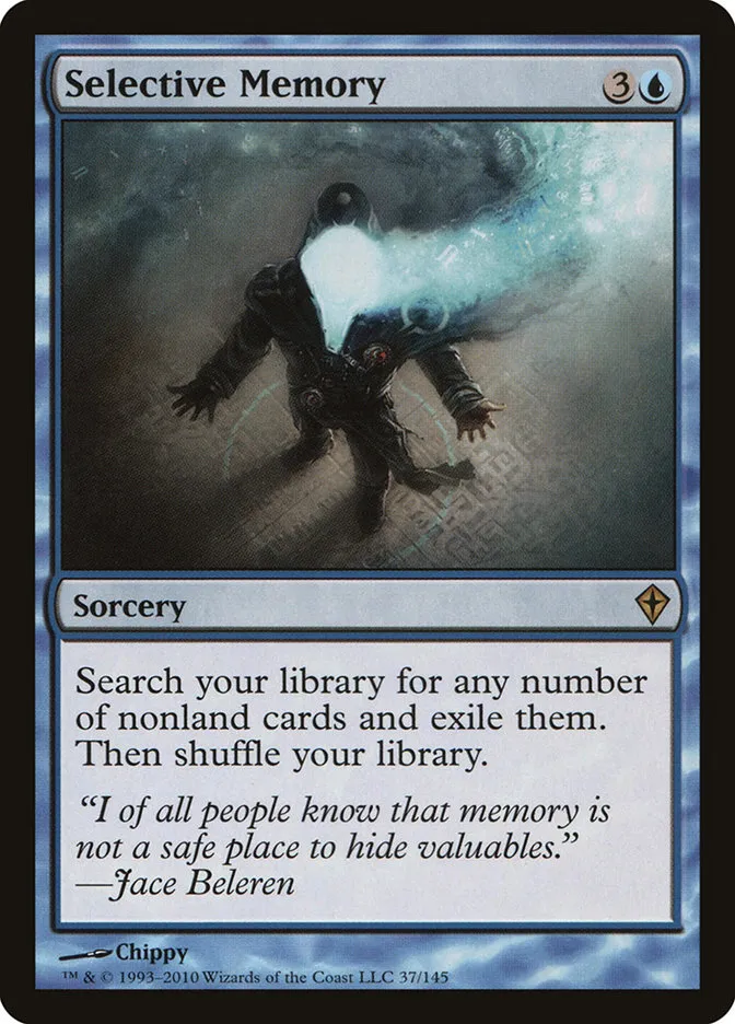 Selective Memory Front Face